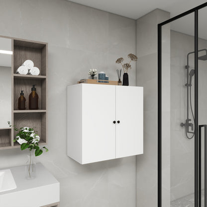 C2 Closet Shelves for bathroom,Wooden Closet System Modular With 2 Doors Shelves Wall Mount Organizer Modern Shelving for Walk in Closet Organization Bedroom Built in Clothes Storage 31.49&